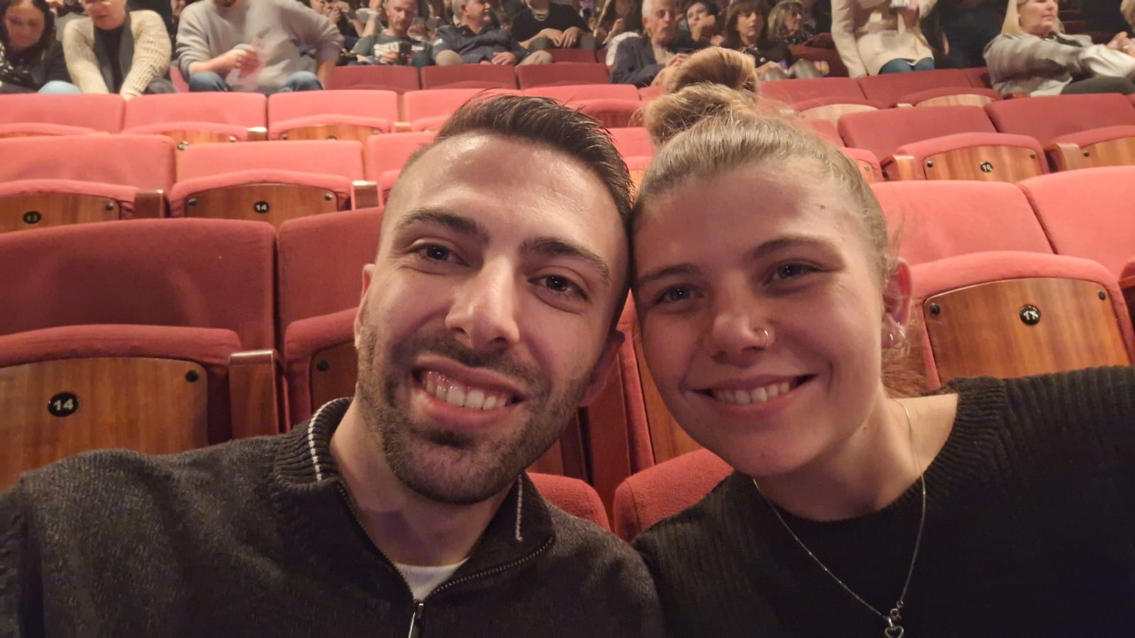 Rui and Cailyn at their first concert together